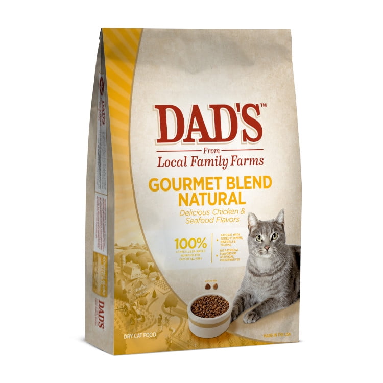 dad's gourmet blend cat food