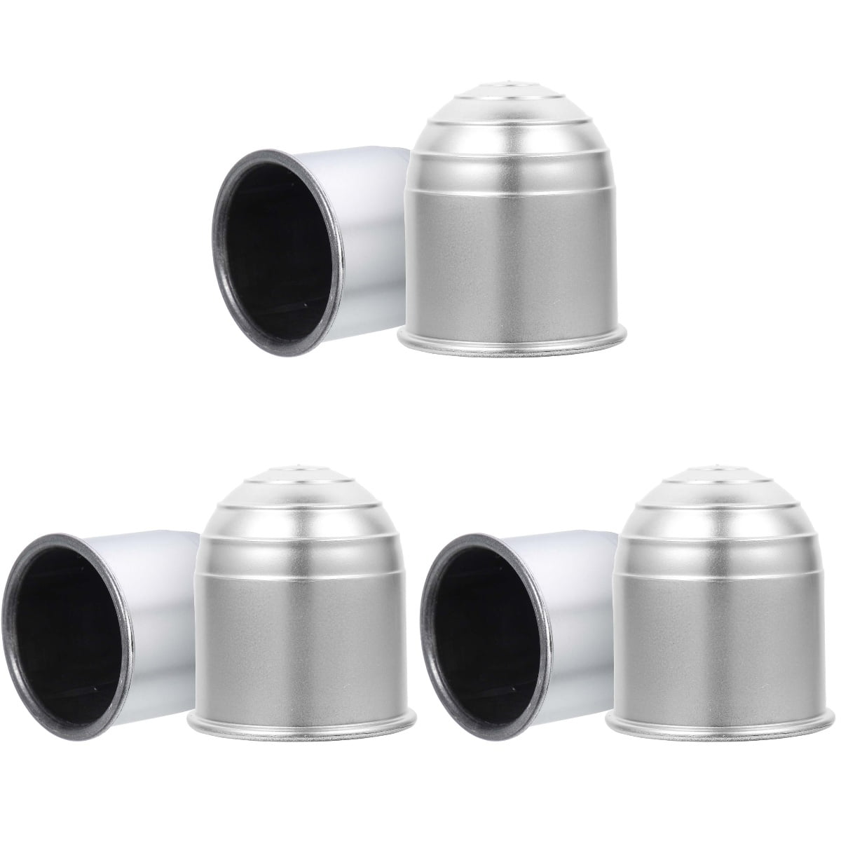 Homemaxs 6 pcs RV Trailer Hitch Ball Cover Plastic Towball Protect Cap