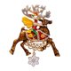 thumbnail image 4 of Broche de Reno de Navidad Perfecl Accesorio de Ciervo 7,8 cm x 6,3 cm, 4 of 8