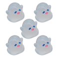 thumbnail image 2 of sunsanly 5Pcs Mini Resin Halloween Ghost Figurines Cute Glow in The Dark Ghost Garden Decor for Home Party Festival Halloween Decoration, 2 of 8