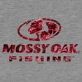 thumbnail image 2 of Women's Mossy Oak Red Water Fishing Logo Racerback Tank Top Gray Heather 2X Large, 2 of 4
