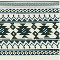 thumbnail image 4 of Chezmoi Collection 3-Piece Southwestern Tribal Lodge Bed Sheet Set, Twin Size - Ivory Navy Brown Red Printed Microfiber Soft Breathable Deep Pocket Sheets and Pillowcases Set, 4 of 9