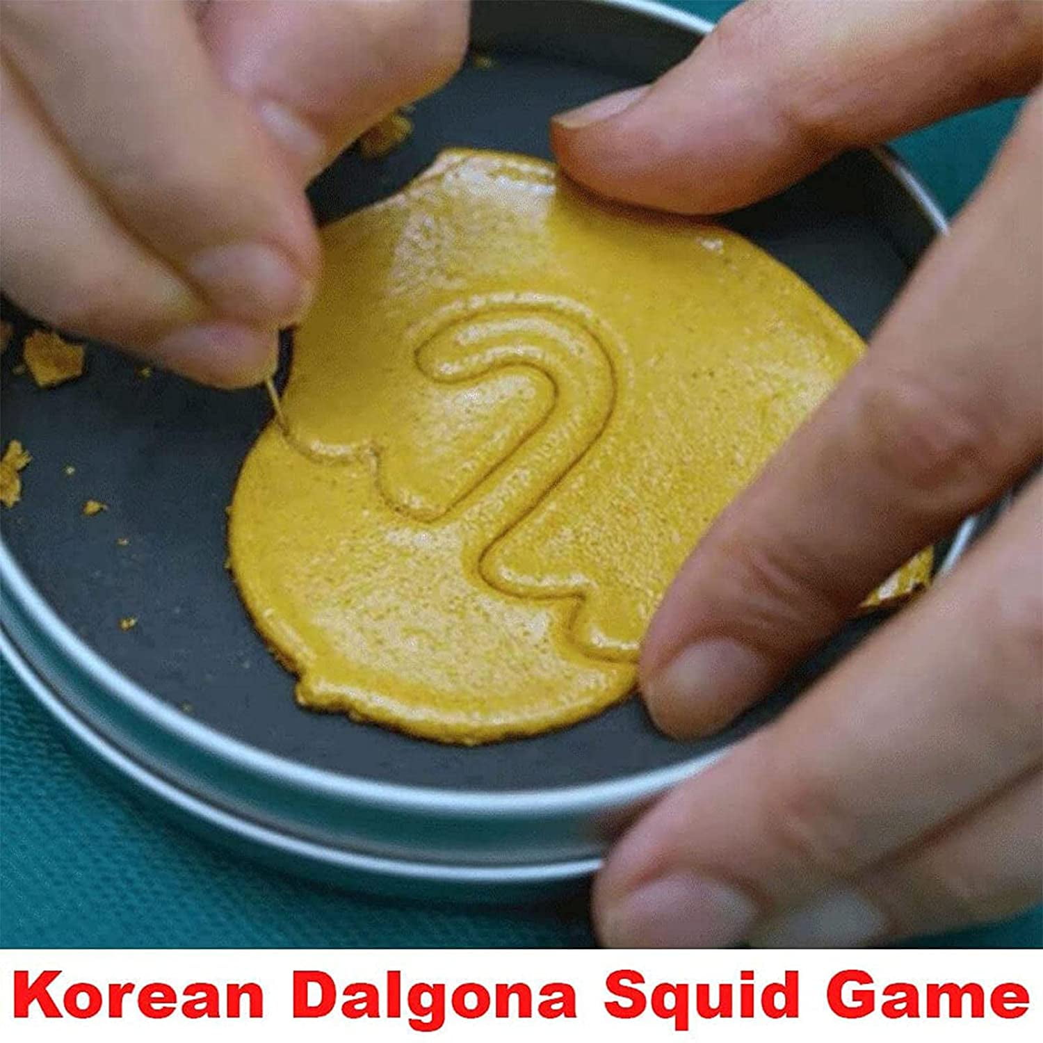 Korean Sugar Candy Making Tools Set Dalgona (9Pcs in 1set)
