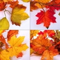 thumbnail image 3 of 6Ft Artificial Autumn Maple Leaves Garland ,Fall Garland Hanging Vine Garland Vines Hanging Plants Colorful Fall Decor for Home Christmas Garland Wedding Party, 3 of 7