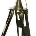thumbnail image 5 of DecMode 63" 4 Light Vintage Fan Brown Floor Lamp with Black Metal Shade, 5 of 8