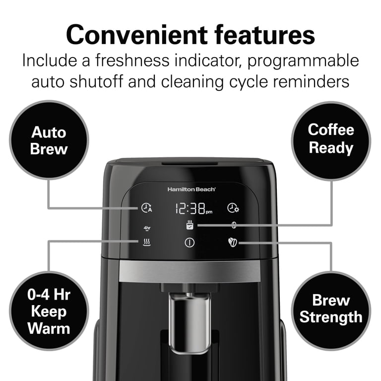 Hamilton Beach One Press 14-Cup Programmable Coffee Maker photo 6