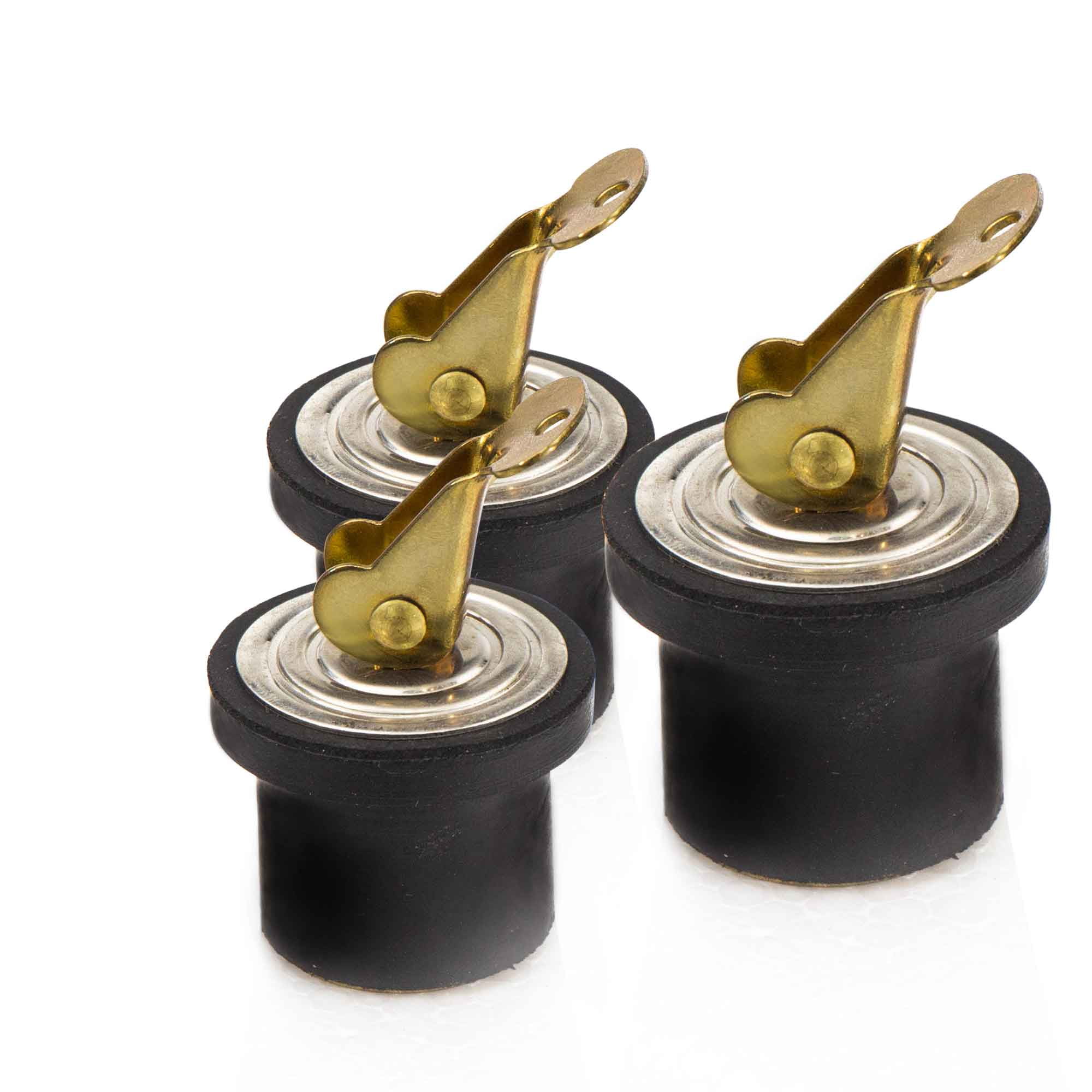 Five Oceans Rubber Drain Plug 7/8", 3 Pack FO2209M3