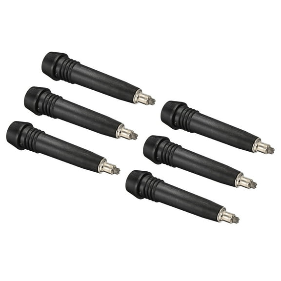 Uxcell Tungsten Steel Rod Tips Protectors Replacement Trekking Pole Accessories 6 Pack