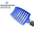 thumbnail image 7 of VONTER Curved Vented Hair Brush,Vent Brush, Styling for Thick Long Hair, Detangling Massage Brush for Women or Men,Vent Detangling Dryer Brush ,Fast Drying Blow Dryer Brush Wet/Dry-Blue, 7 of 7