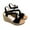 Black, variant on KBODIU Women's Open Toe Buckle Ankle Platform Wedge Sandals Women's Wedge High Heels Buckle Flock Sandals
