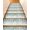 Green, variant on Orange Eucalyptus Leaves Stair Treads for Wooden Steps Indoor Runner Rug Carpet, Spring Floral Summer Botanical 4 Pieces Peel and Stick Staircase Step Treads Covers Washable Throw Door Mats, 30"x8"