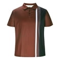 thumbnail image 3 of Mens Short Sleeve Shirts with Collar Tshirts Shirts for Men Graphic on Back Summer Shirts for Big Men Button up Mens Shirts Casual Stylish my orders, 3 of 5