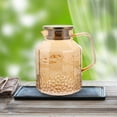 thumbnail image 4 of Water Pitcher Glass Kitchen Water Dispenser Glass Pitcher with Infuser Lid Kitchen Glass Pitcher(1800ml), 4 of 5