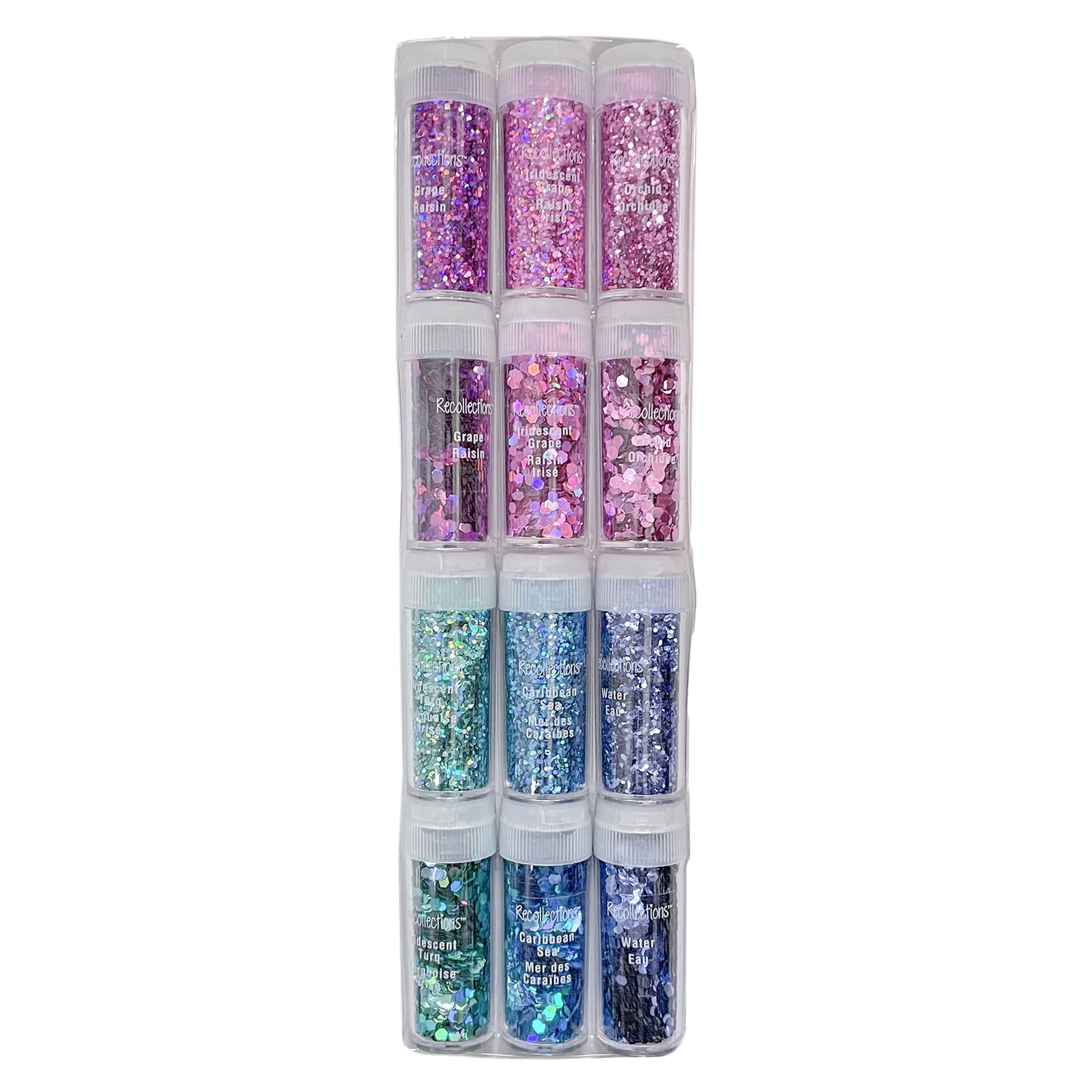 Jewel Glitter Pack by Recollections - Assorted Glitter Set for Resin - Card Making - Decorations - Home DecorProject and Arts & Crafts - 1 Pack
