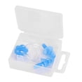 thumbnail image 2 of Water Sports Swim Swimming Soft Silicone Nose Clip Earplug Blue, 2 of 2