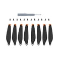 thumbnail image 1 of de bajo ruido, ligero, portátil, de liberación rápida, profesional para RC, cuadricóptero, reemplaza piezas, accesorio , naranja negro naranja y negro Sunnimix apoyo de hélice, 1 of 8