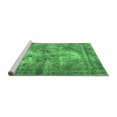 thumbnail image 2 of Ahgly Company Machine Washable Indoor Rectangle Persian Emerald Green Traditional Area Rugs, 5' x 7', 2 of 4