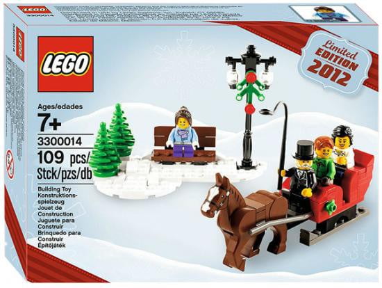 lego iconic holiday magnet
