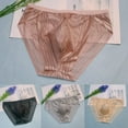 thumbnail image 6 of Men Lingerie Seamless See-through Briefs Pouch Underpants Underwear, 6 of 9