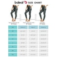 thumbnail image 6 of BALEAF Plus Size Leggings Long Leggings for Tall Women Workout Athletic Legging 27" with Deep Pockets Full Length High Waist Soft Yoga Running Pants Dark Gray M, 6 of 7