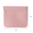 thumbnail image 2 of Bolsa de maquillaje Mini neceser de cuero cosmético para almacenamiento diario de viaje Rosa, 2 of 3