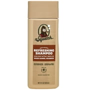 Dr. Squatch Mens Refreshing Shampoo, Hydrating Natural Sulfate Free Shampoo for Men, Wood Barrel Bourbon, 11 fl Oz