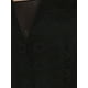 thumbnail image 5 of INSPIRAR CHIC Mono de Encaje de Cuello en V de Chifón con Mangas Abullonadas para Mujeres 2XL Negro, 5 of 6