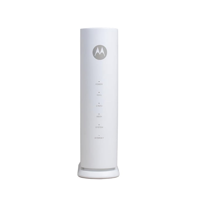 Router WiFi 7 Motorola MNQ1525, 3.6 Gbps de velocidad, 2000 pies cuadrados, blanco