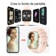 thumbnail image 4 of Reloj inteligente Mujer Smartwatch Deportiva Fit P80 Smartblacelet para mujer Rosa Impermeable, 4 of 8
