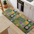 thumbnail image 5 of Pioneer Flower Floral Print Pattern Kitchen Rug Mat,Kitchen Runner Rugs Non Skid Washable,Decorative Kitchen Floor Mats for Kitchen,Sink,Laundry,17"x47.2", 5 of 7