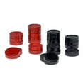 thumbnail image 4 of WE Games Wood Backgammon Pieces with Cloth Pouch - 1.125 inches, 4 of 6