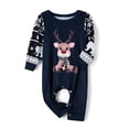thumbnail image 3 of Fiomva Christmas Pajamas Family Matching Sets Christmas Sleepwear Parent-Child Pjs Outfit for Christmas Holiday Xmas Party, 3 of 10