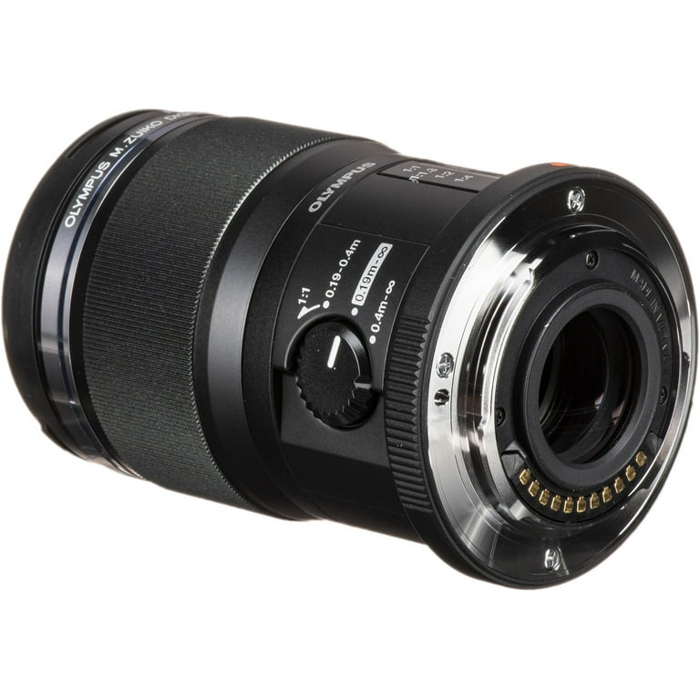 Olympus M.Zuiko 60mm f/2.8 Macro Camera Lens - Black, Micro