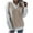 Beige, variant on Babysbule Plus Size Womens Sweaters Fashion Women Casual V-Neck Hollow Knitted Vest Sweater Vest Women's Fashion