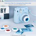 thumbnail image 4 of Irfora Cámara instantánea Mini Color Close Up Set de filtros de lentes para Fujifilm Instax Mini 7s / 8/8 + / 9, 5pcs Irfora Placa de color, 4 of 6