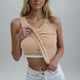thumbnail image 1 of Pijama de verano para mujer, transpirable, con tirantes y almohadillas para el pecho. Blusa de poliéster., 1 of 8