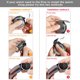 thumbnail image 4 of Btafrte Correa Nailon para Reloj ​​7S/6S/5S (20 Mm Gris), 4 of 8