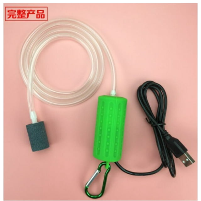 Mini Pompe à Air à Oxygène Portable USB pour Aquarium et Bac à Poissons, Silencieuse, Économise l'Énergie, Fournitures et Accessoires