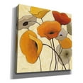 thumbnail image 2 of Epic Graffiti 'Pumpkin Poppies III' by Shirley Novak, Canvas Wall Art, 37"x37", 2 of 3
