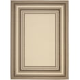 thumbnail image 2 of Safavieh Courtyard Phoebe Bordered Indoor/Outdoor Area Rug, Beige/Dark Beige, 8' x 11', 2 of 9