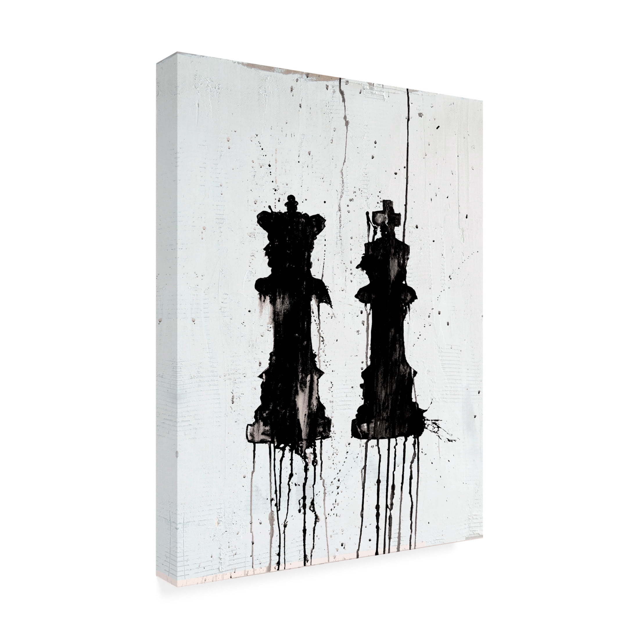 Trademark Fine Art Kent Youngstrom  Chess Pieces V Canvas Wall Art