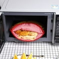 thumbnail image 3 of Sac Isotherme pour Aliments 30cm Tortilla Pancake Warmer Micro-Ondes, 3 of 5