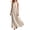 Khaki, variant on YuXingFu Blouses for Women Dressy Casual Maxi Plus Size Womens Dress Sleeveless Solid Color Slim Fit Long Casual Summer Yellow S