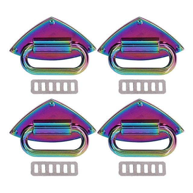 Hebilla de bolso estable, resistente, duradera, exquisita, hermosa, decorativa, herrajes para bolsos de bricolaje, coloridos