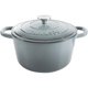 thumbnail image 1 of Olla holandesa redonda de hierro fundido esmaltado Crock-Pot Artisan, 7 cuartos, color gris pizarra, 1 of 5