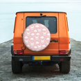 thumbnail image 6 of Naloa Rabbit And Cloud PVC Leather Spare Tire Wheel Cover for Car Truck SUV Camper Trailer Universal Fit many size14 inch, 6 of 6