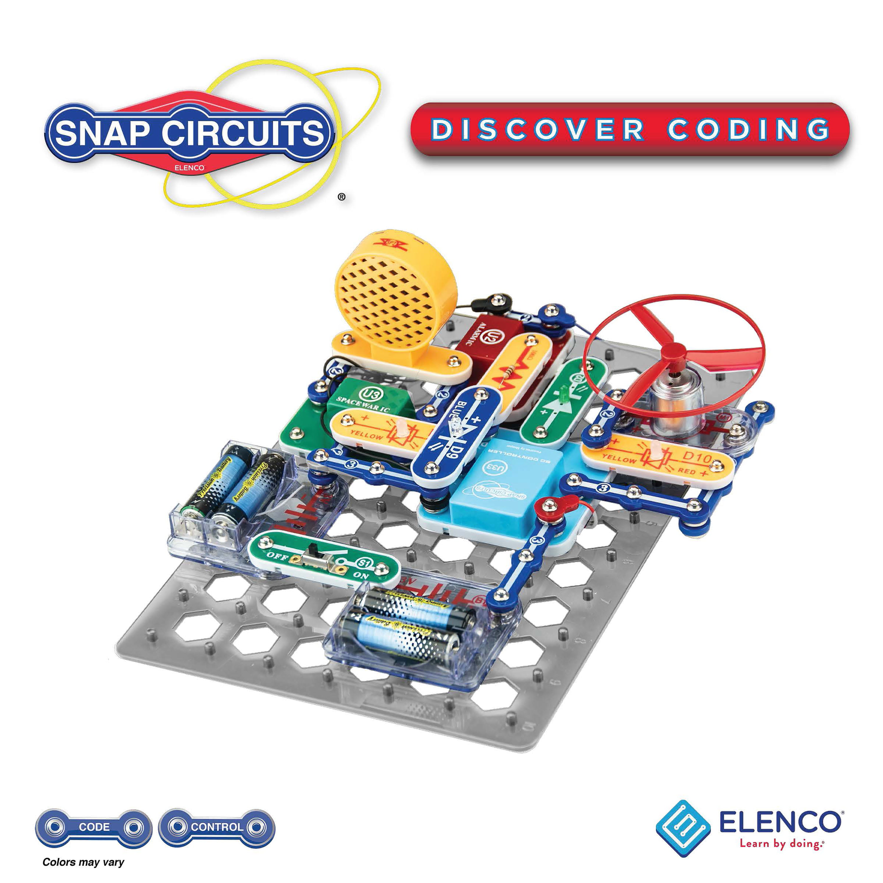NEW Snap Circuits Lights Electronics Discovery Kit Electrical Educational Fun 