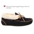 thumbnail image 4 of Minnetonka Women's Chrissy Bootie Slipper, Black, 5 M US, 4 of 6