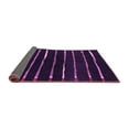 thumbnail image 2 of Ahgly Company Indoor Square Abstract Purple Contemporary Area Rugs, 3' Square, 2 of 4