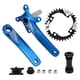 thumbnail image 1 of Juego de Bielas para Bicicleta Sincero Aleación de Aluminio 36T Azul, 1 of 10